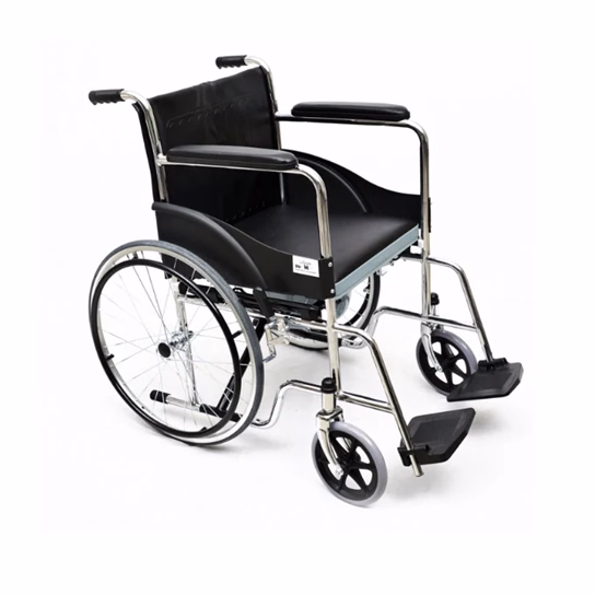 Medemove Wheelchair with Commode Seat Lift