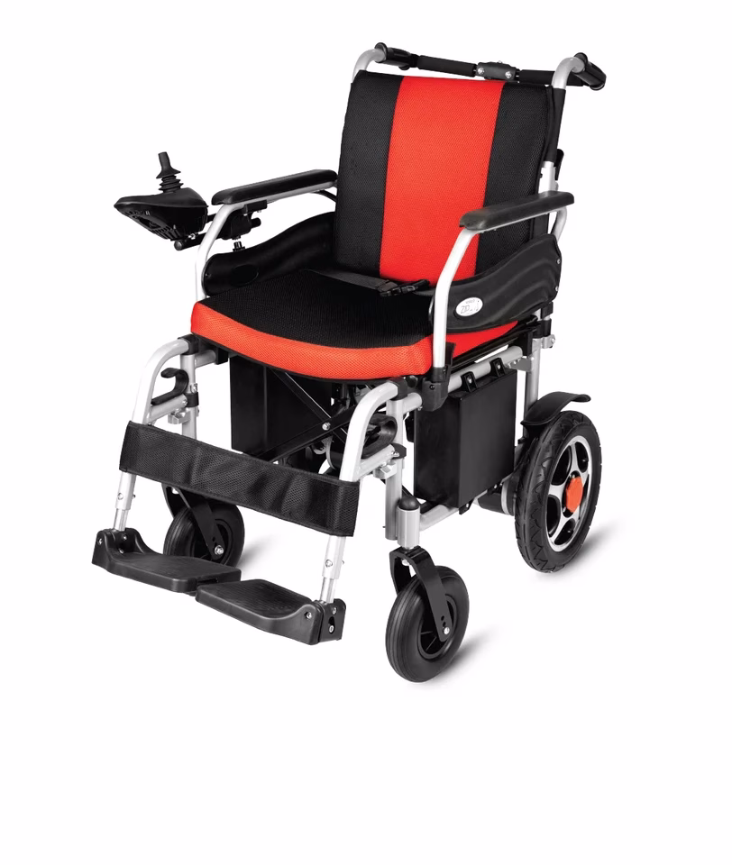 Vissco ZIP Lite Power Electric Wheelchair with Double Battery
