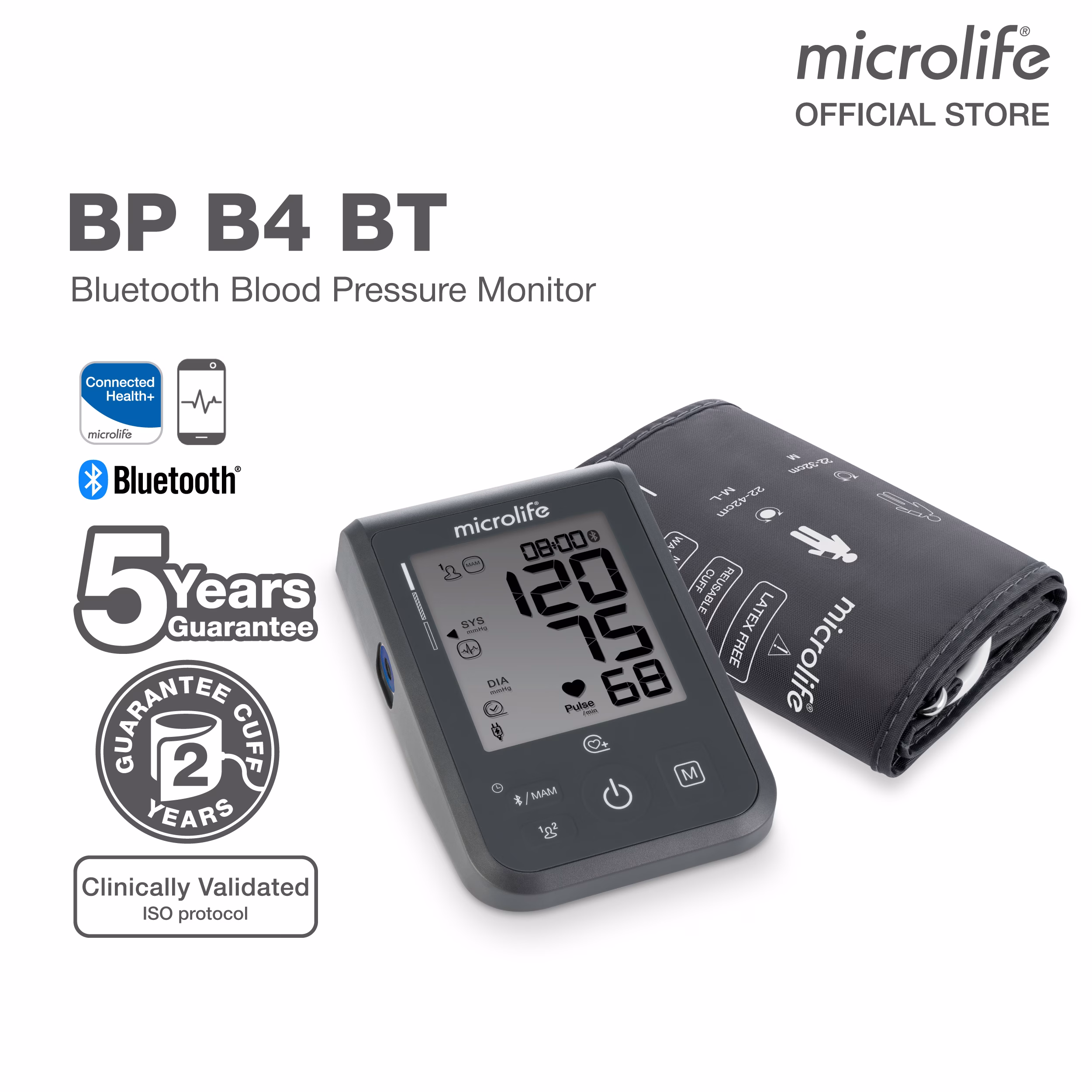 Microlife BP B4 BT Bluetooth Blood Pressure Monitor