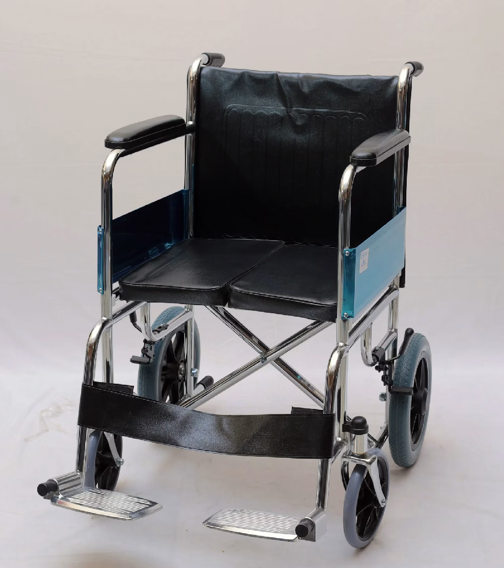 Esleh 809 Y (12-Inch) Attendant Wheelchair