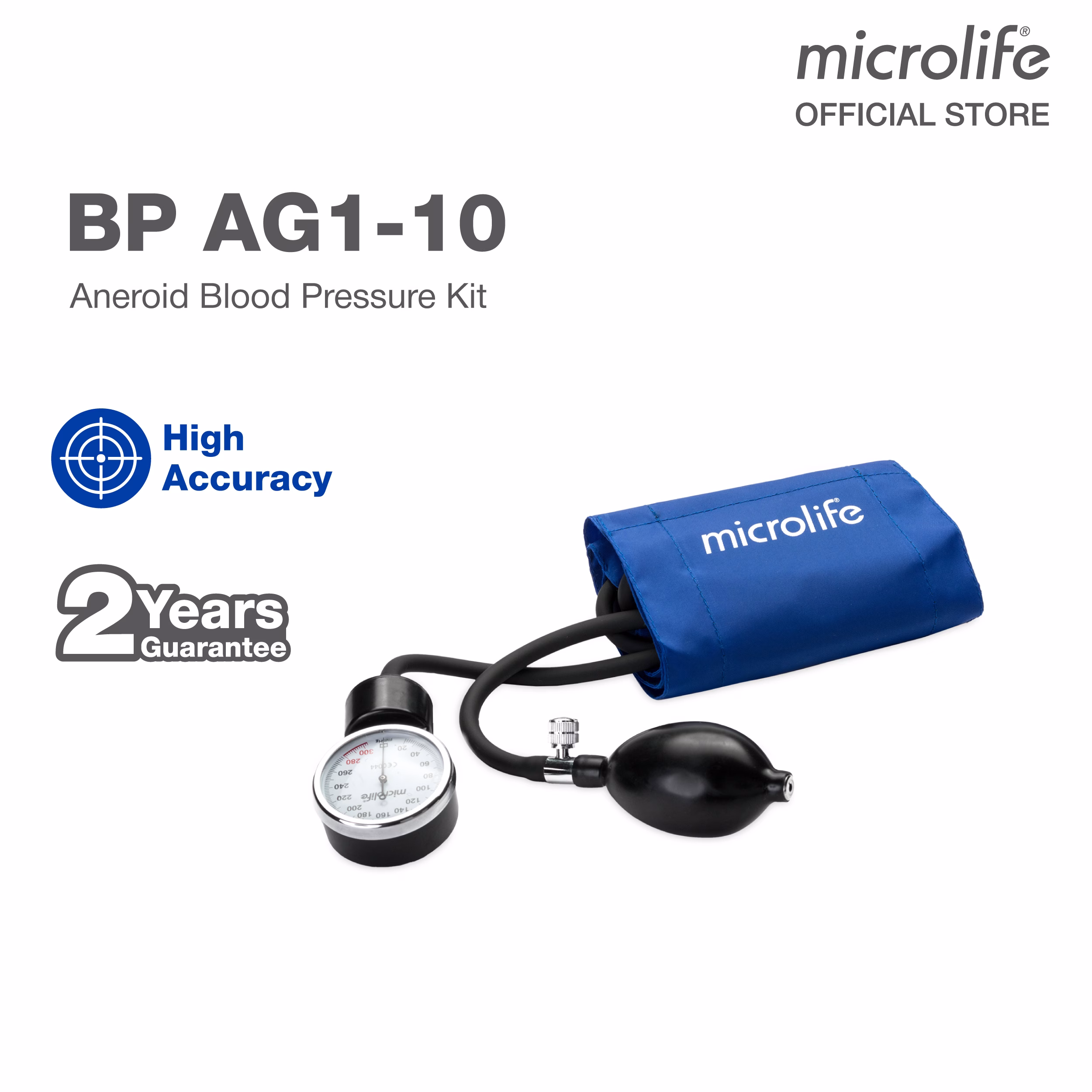 Microlife BP AG1-10 Clinical Aneroid Blood Pressure Kit