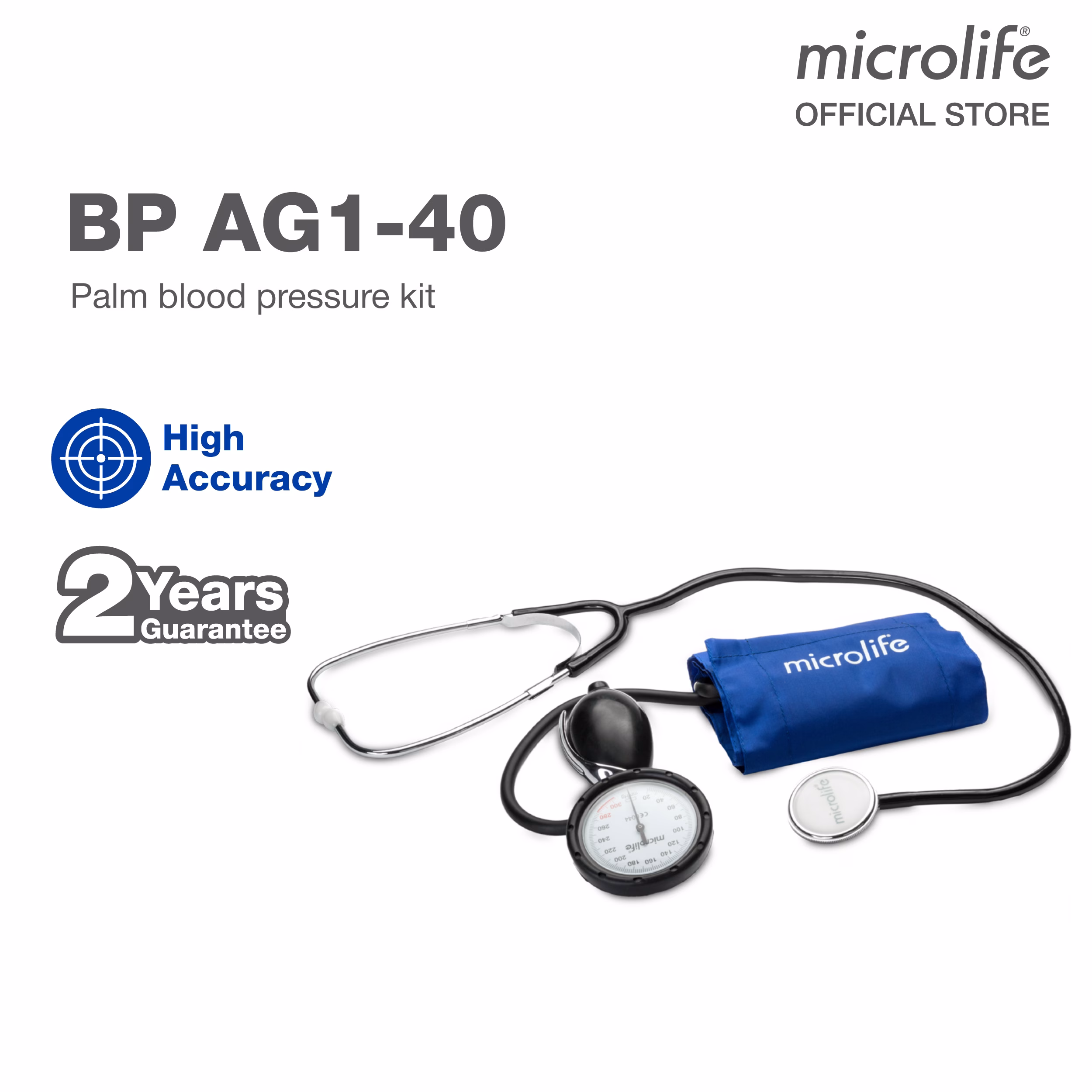 Microlife BP AG1-40 Professional Aneroid Blood Pressure Kit