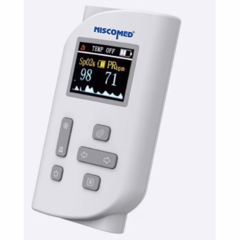 Niscomed Flight 80 Handheld Pulse Oximeter – Double Probe