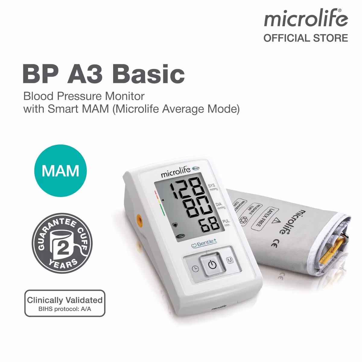Microlife BP A3 Basic Blood Pressure Monitor