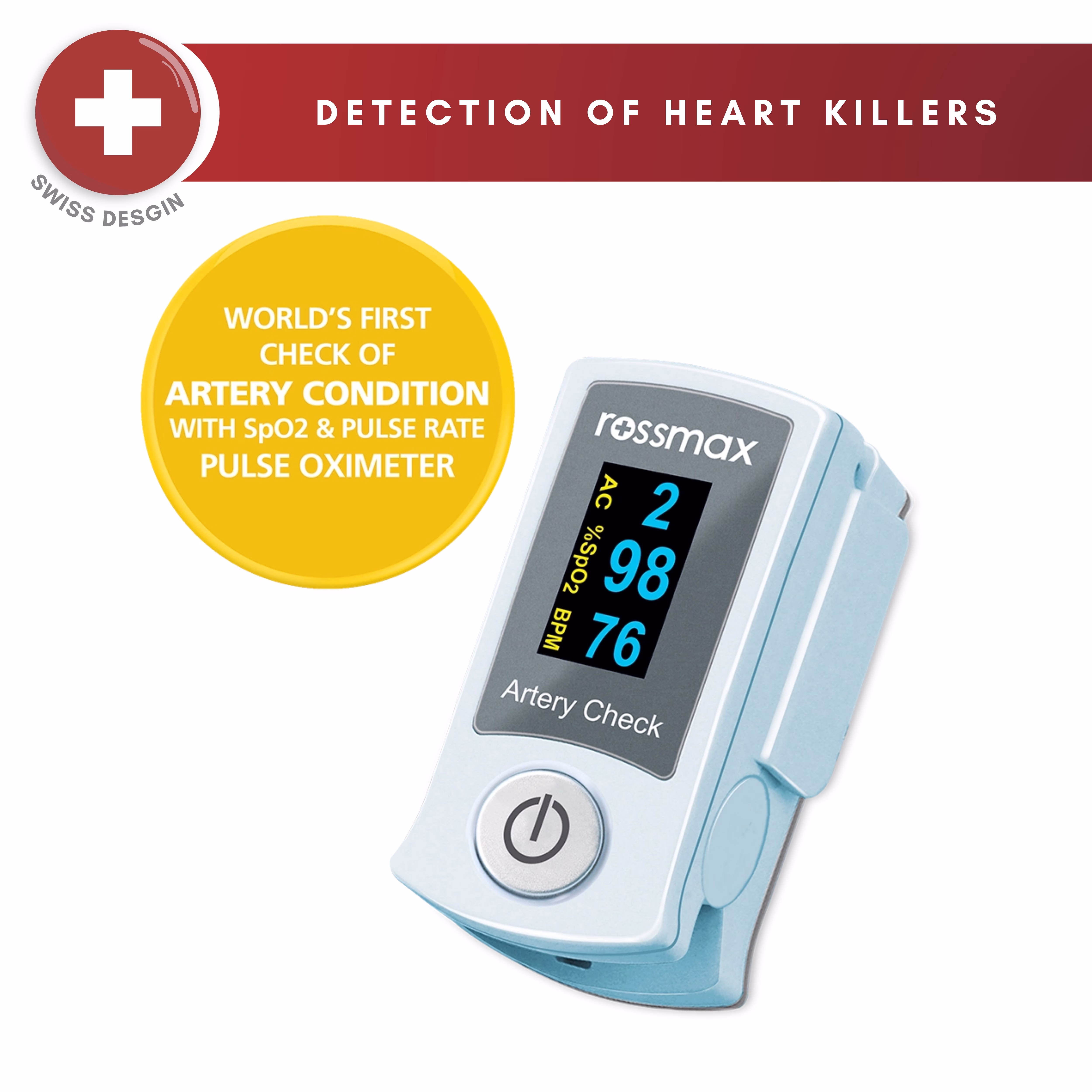Rossmax SB200 Fingertip Pulse Oximeter