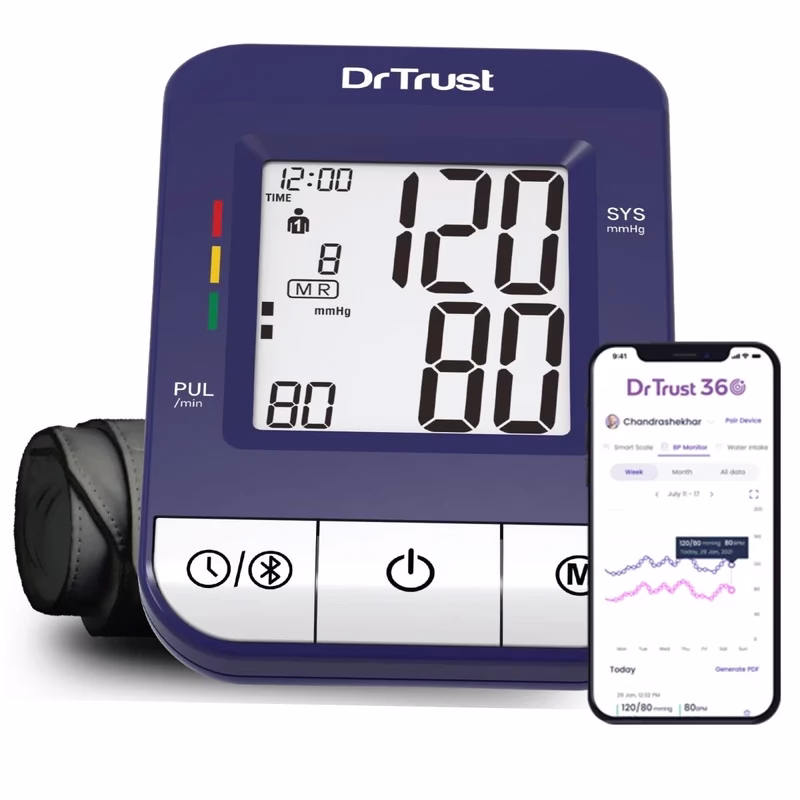Dr Trust USA iCheck Connect BP Monitor 118