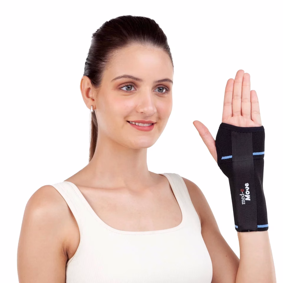MEDEMOVE Elastic Wrist Splint - Right / Left Hand