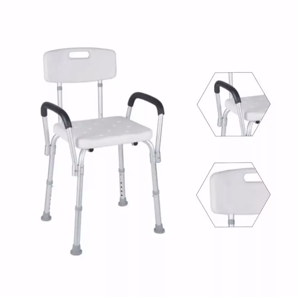 DRAGON Adjustable Aluminium Shower Chair 401A